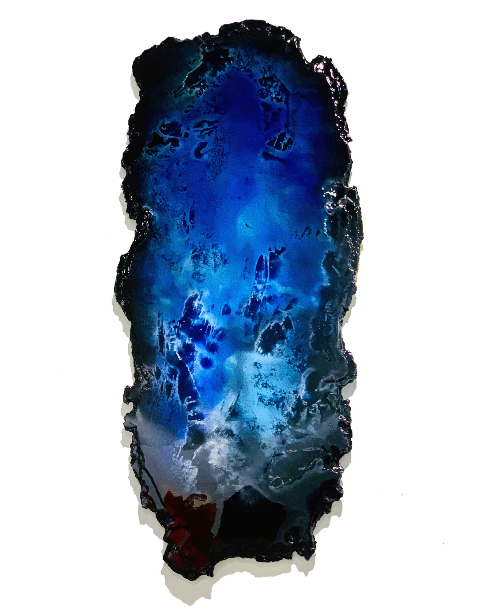 2-Blue organic 96_x48_ _2019_miami_mixed media -