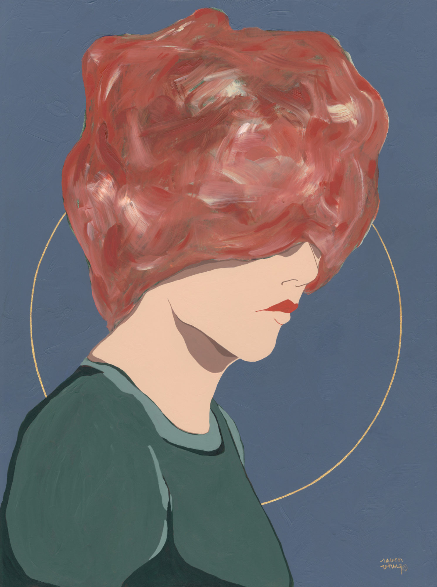 Gretta (Study) - Raven Rohrig