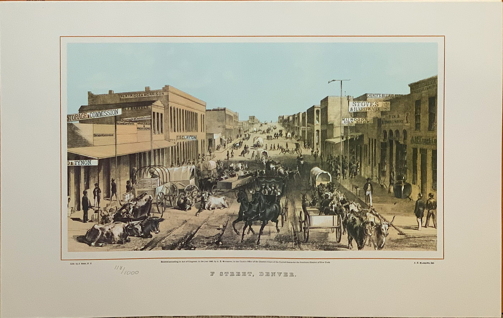 Pencil Sketches of Colorado - 6 F Street Denver