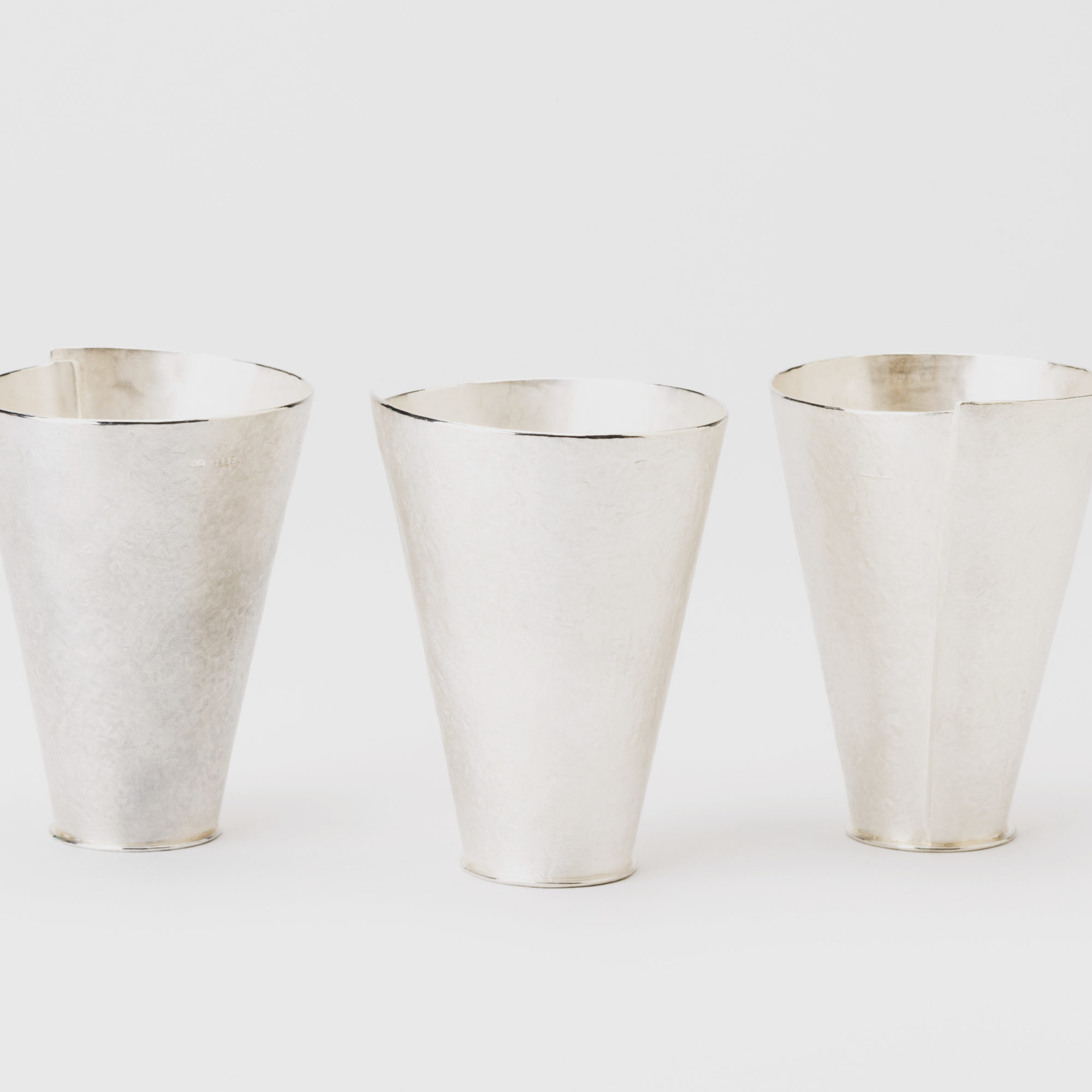 fine silver _moon shot_ cups