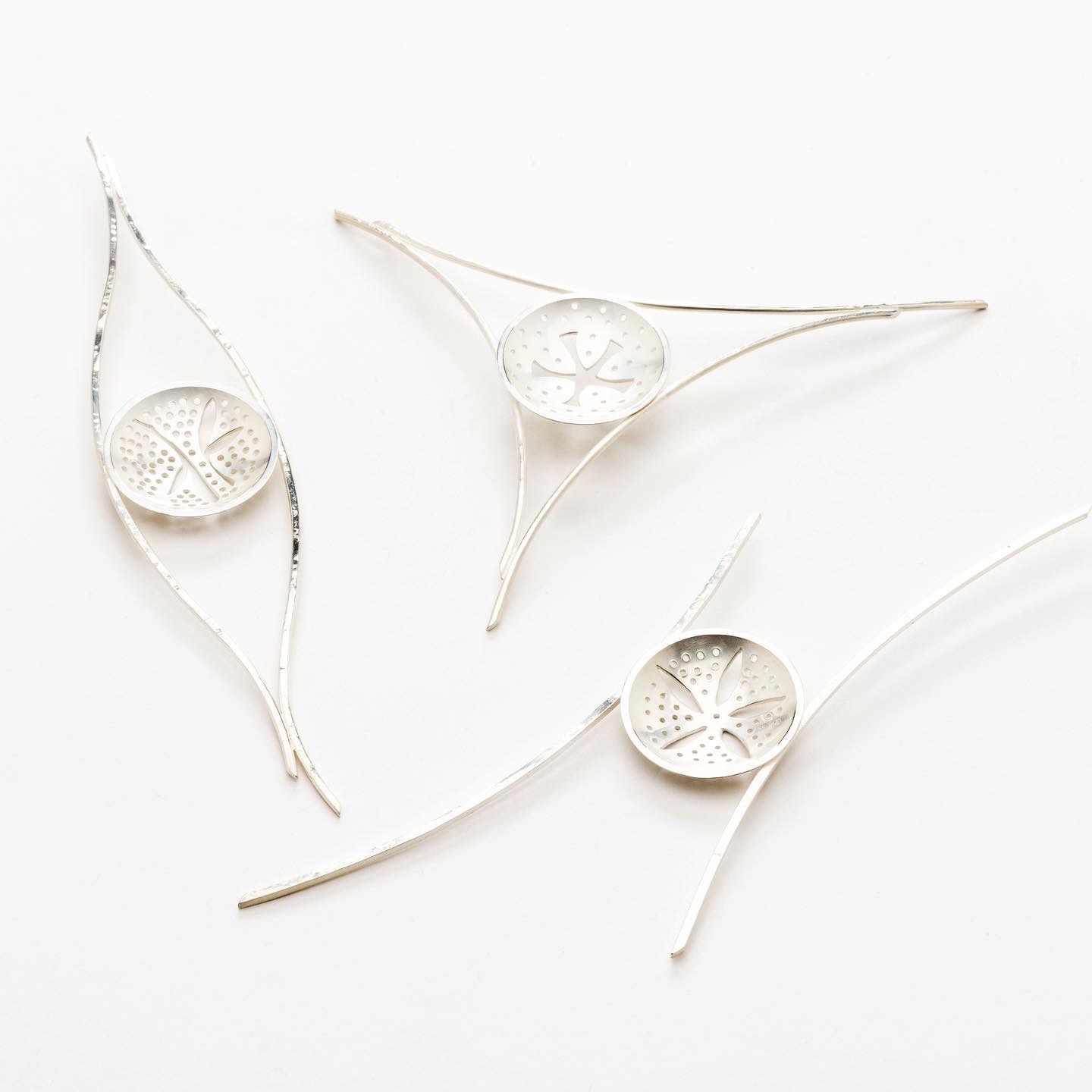 silver absinthe spoons
