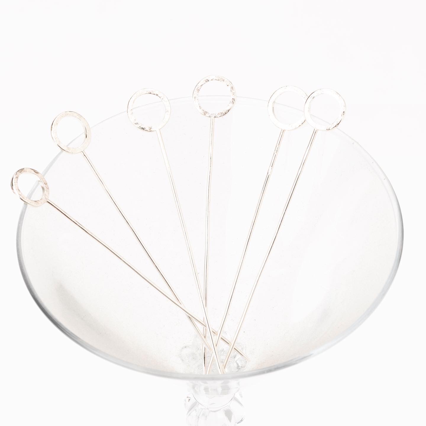 silver moon cocktail sticks
